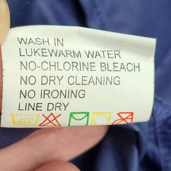 PGA Tour Jacket Mens LARGE Blue Full Zip Golf Windbreaker Rain Fishing Jacket - Picture 15 of 15